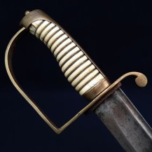 British Circa 1790 Naval Officers Fighting Sword, Thurkle 112